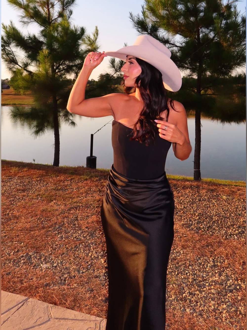 Size 3/4 Black Corset Dress/Gown